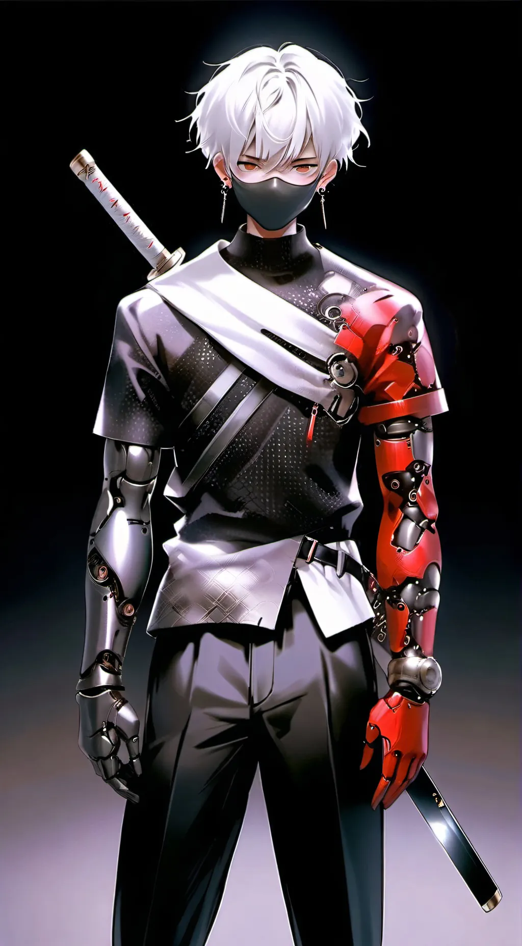 ai character: Lungi  background