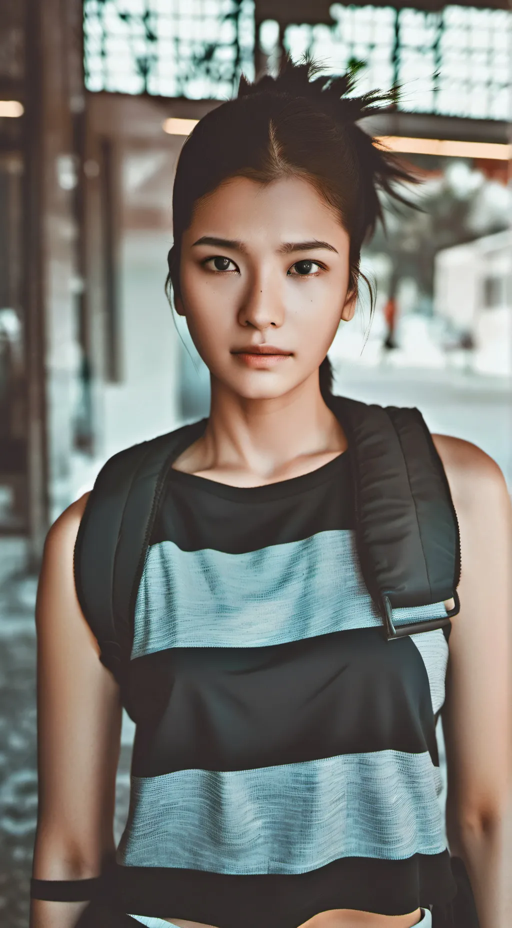 ai character: Lilla Somodi  background