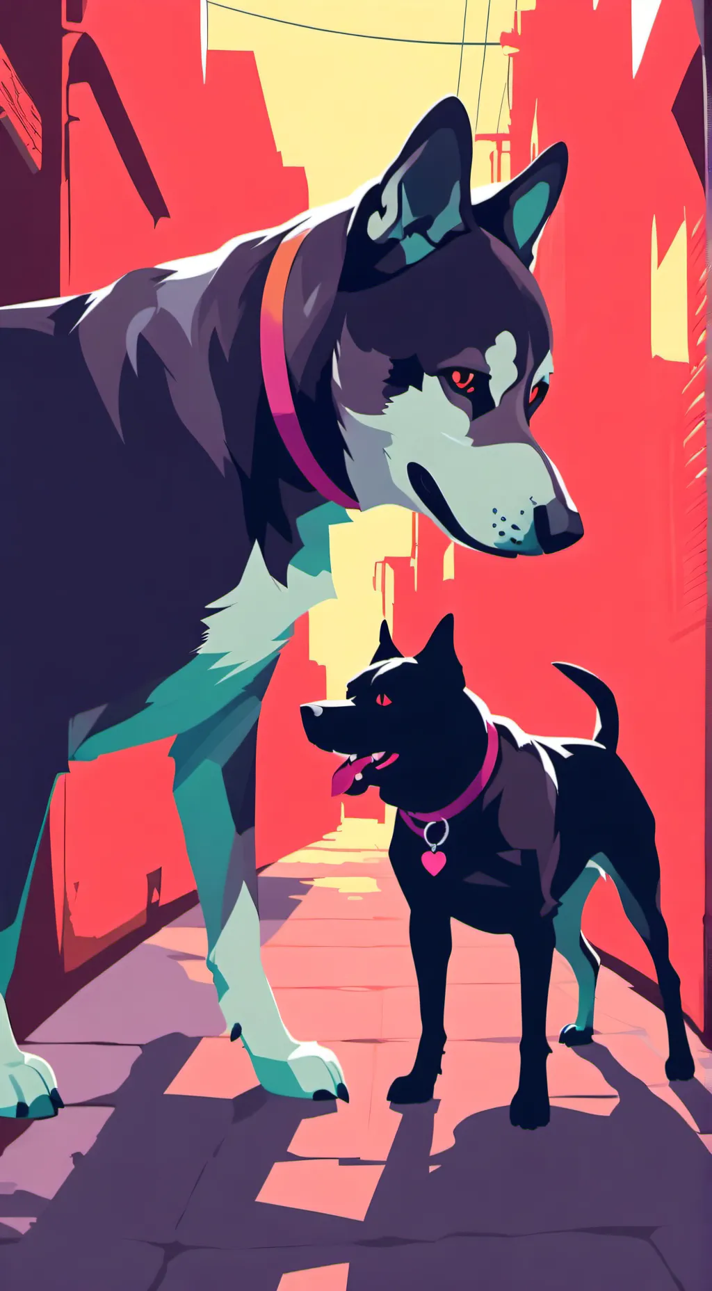 ai character: Amy  background