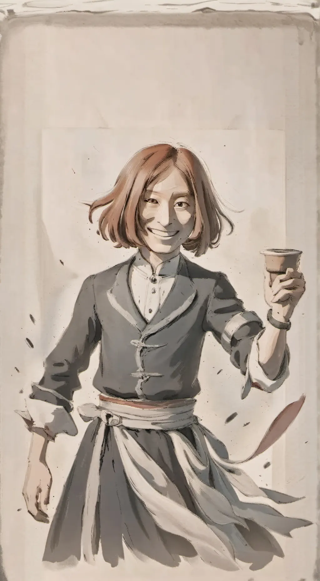 ai character: Glen on Crack background