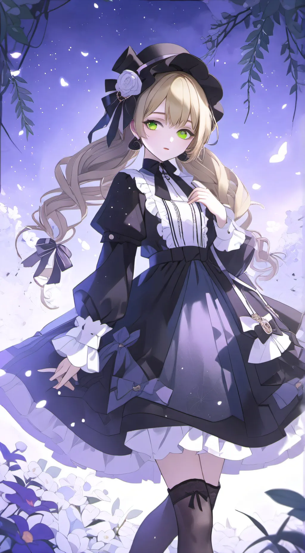 ai character: hazel background