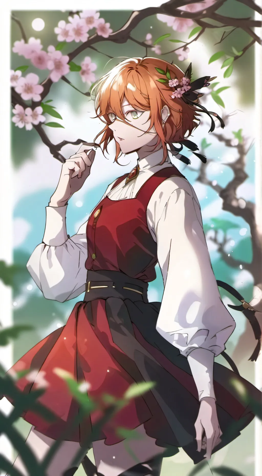 ai character: chuuya nakahara background
