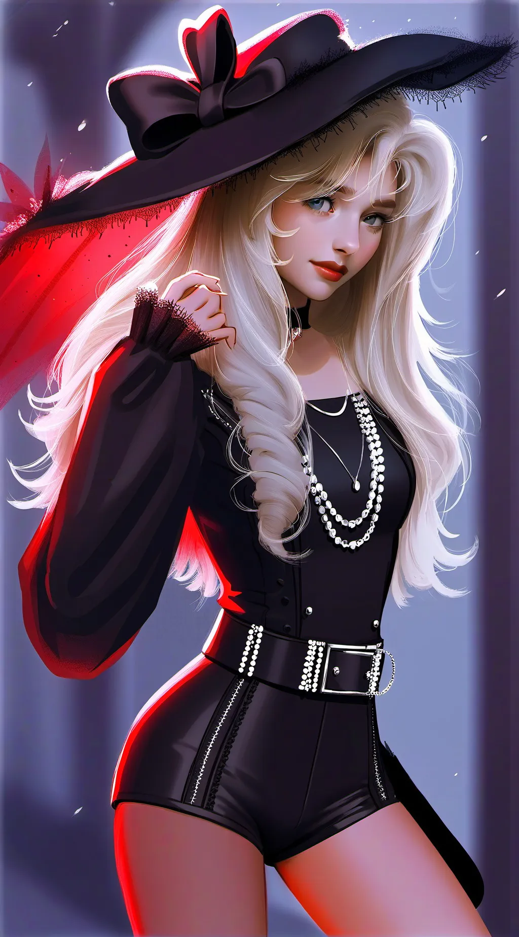 ai character: Sabrina Carpenter background