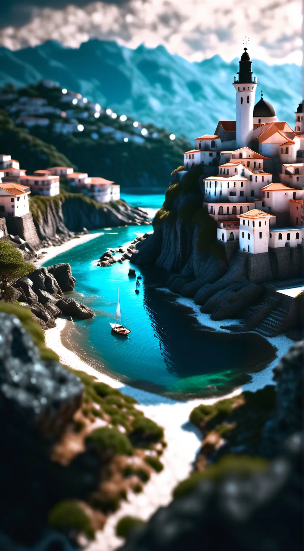 ai character: Reality Show background