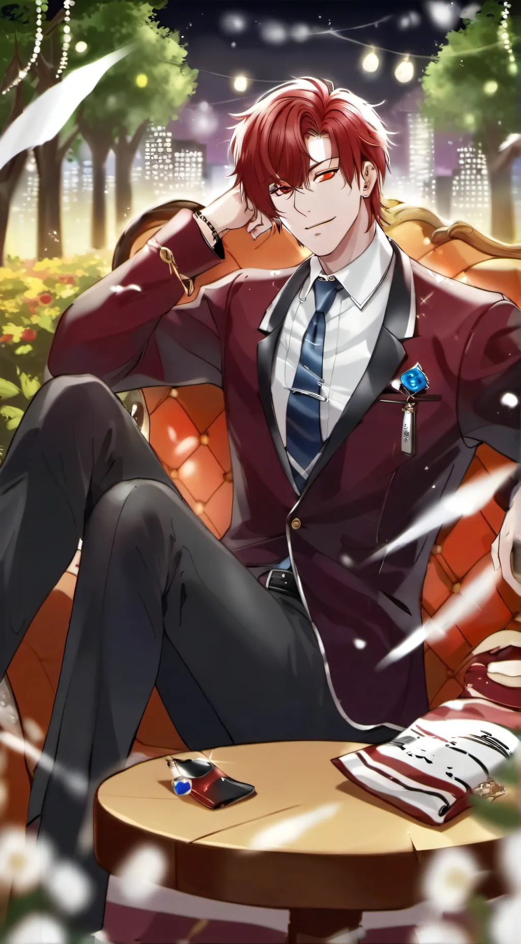 ai character: Enzo background