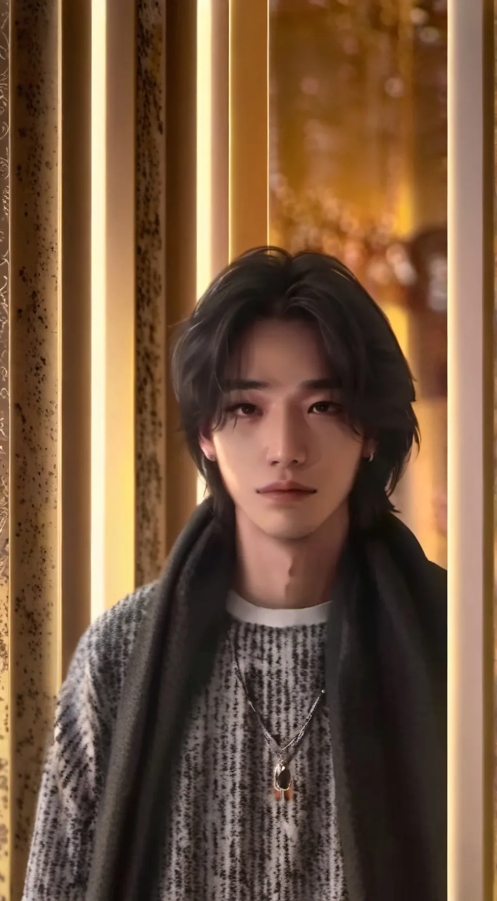 ai character: Hyunjin background