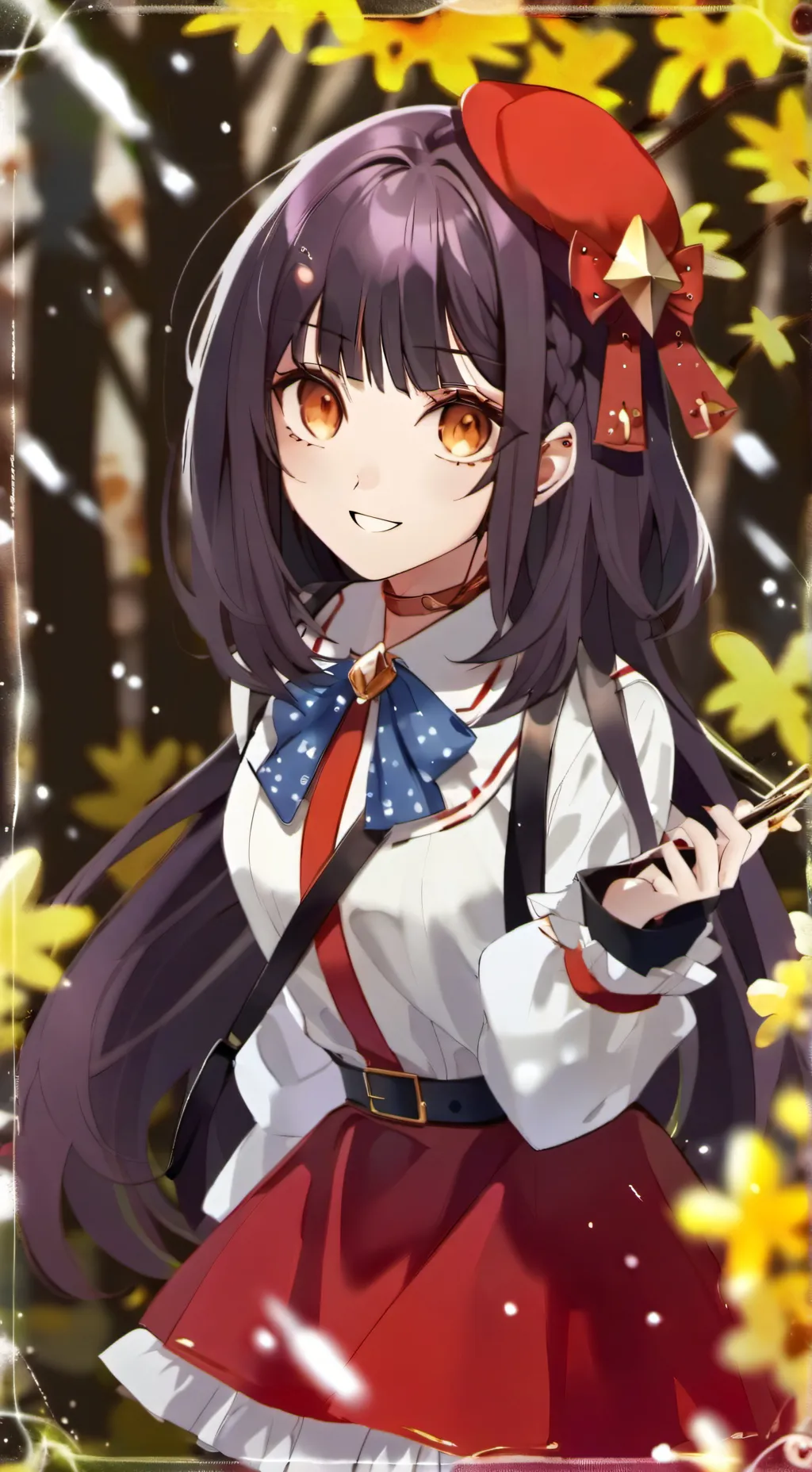 ai character: Three girls  background