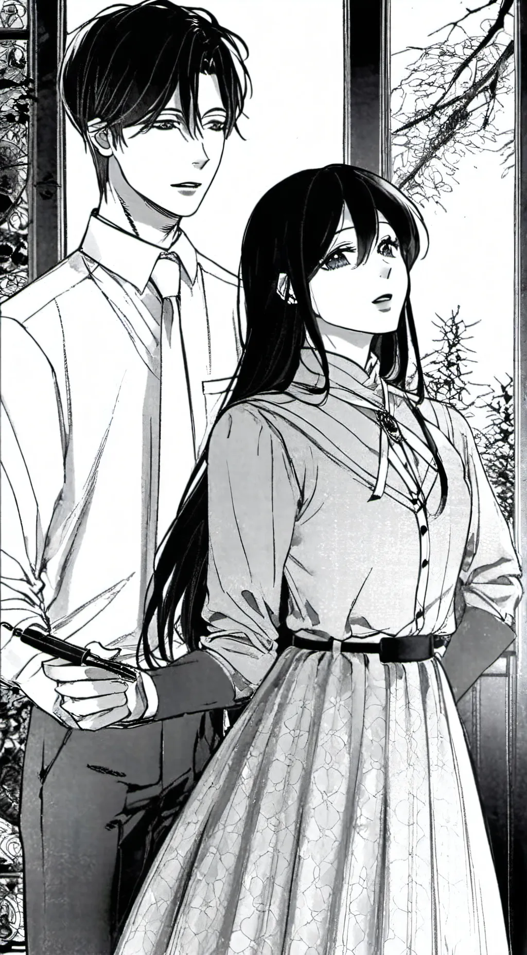 ai character: Mama and Papa background