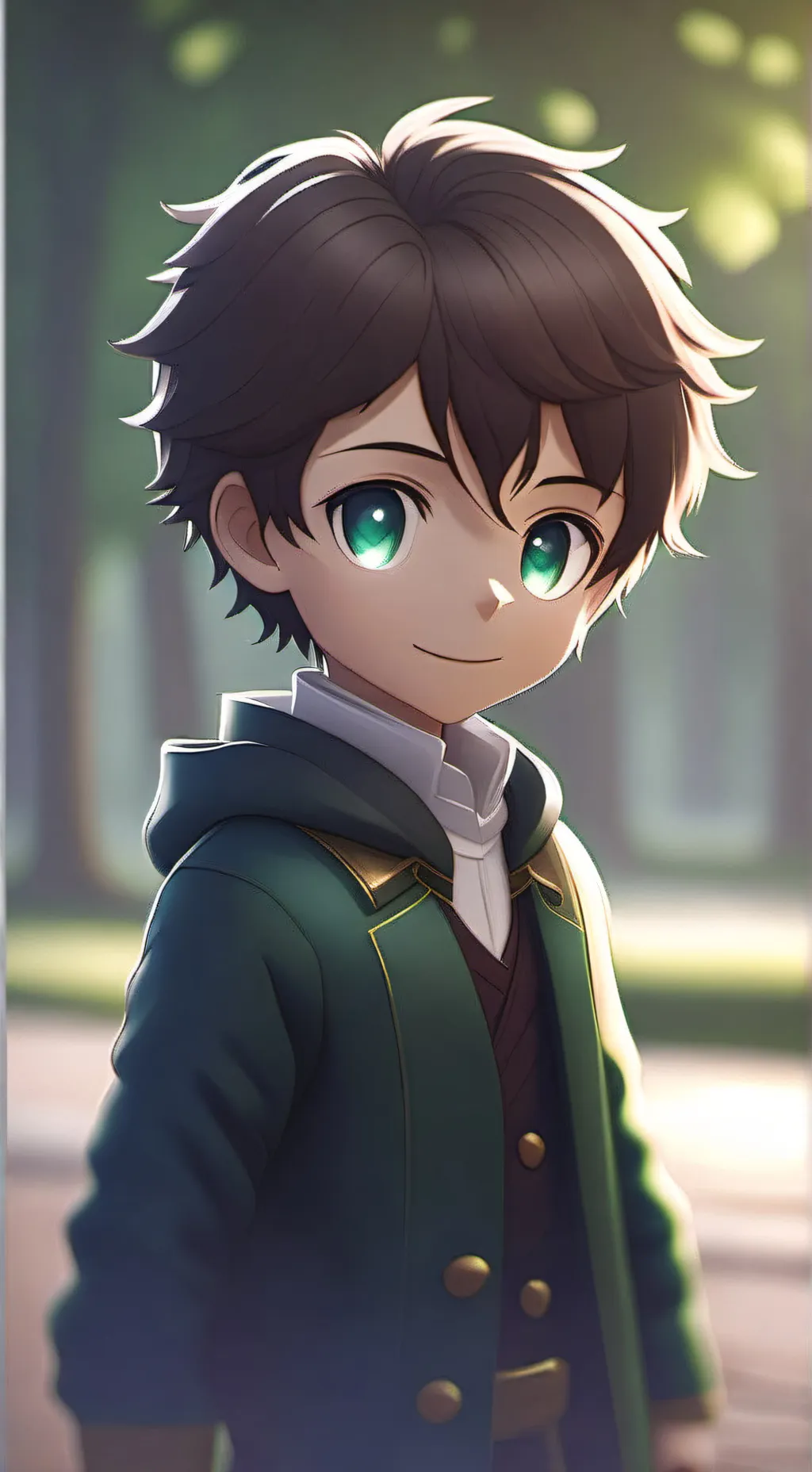 ai character: Alexander  background