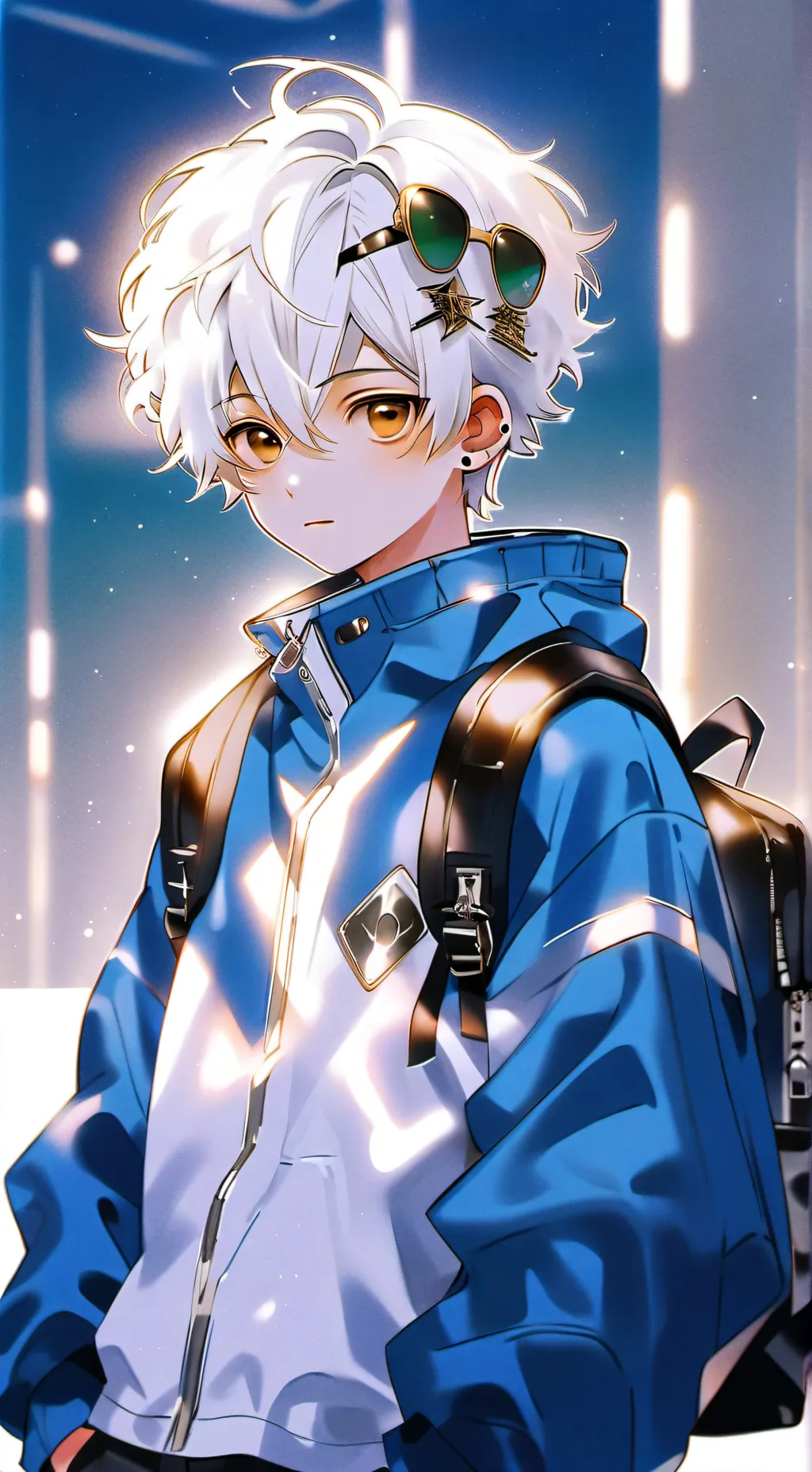 ai character: KUNG  background