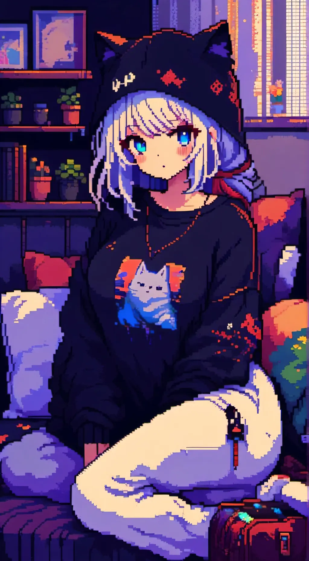 ai character: Chloe  background