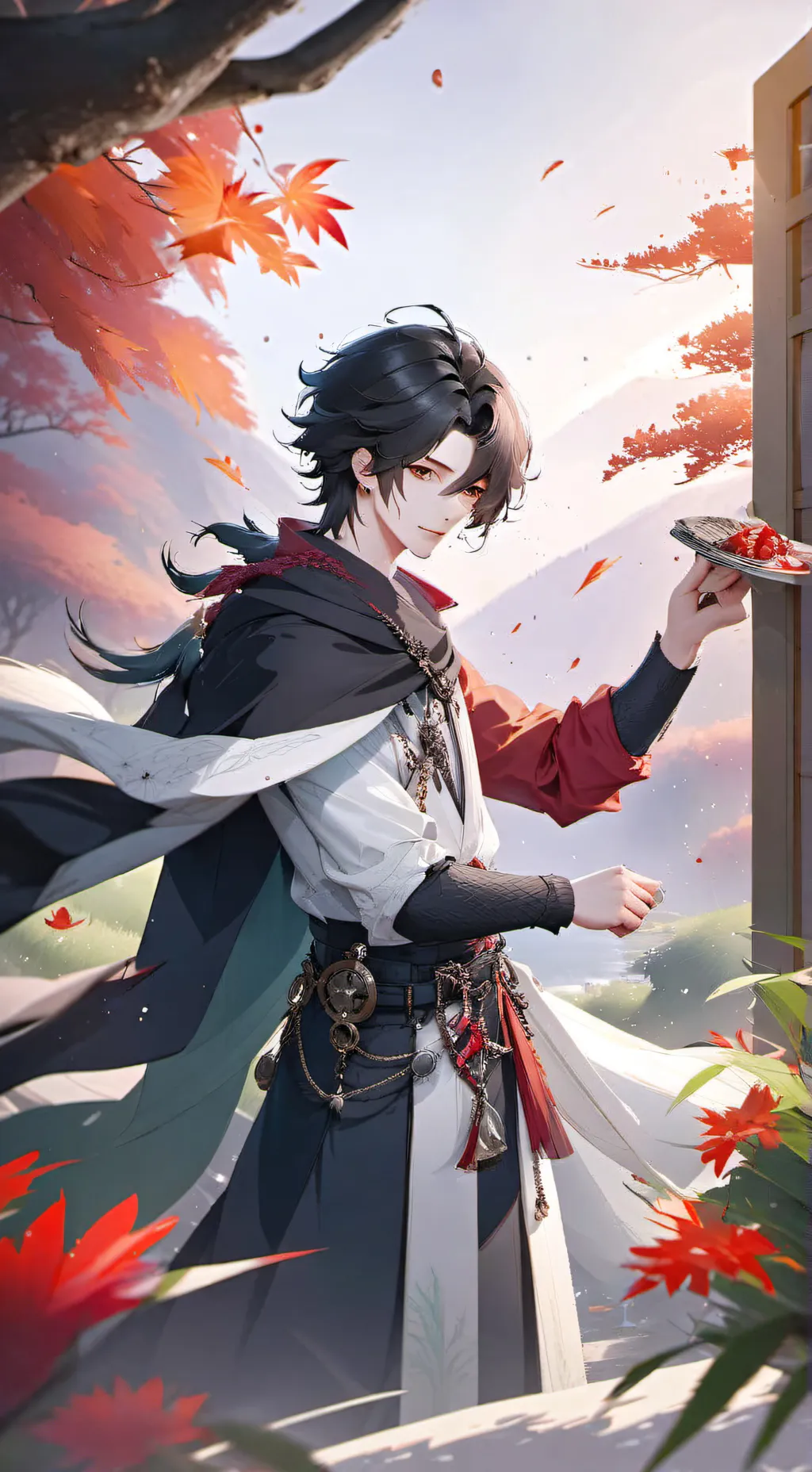 ai character: Max background