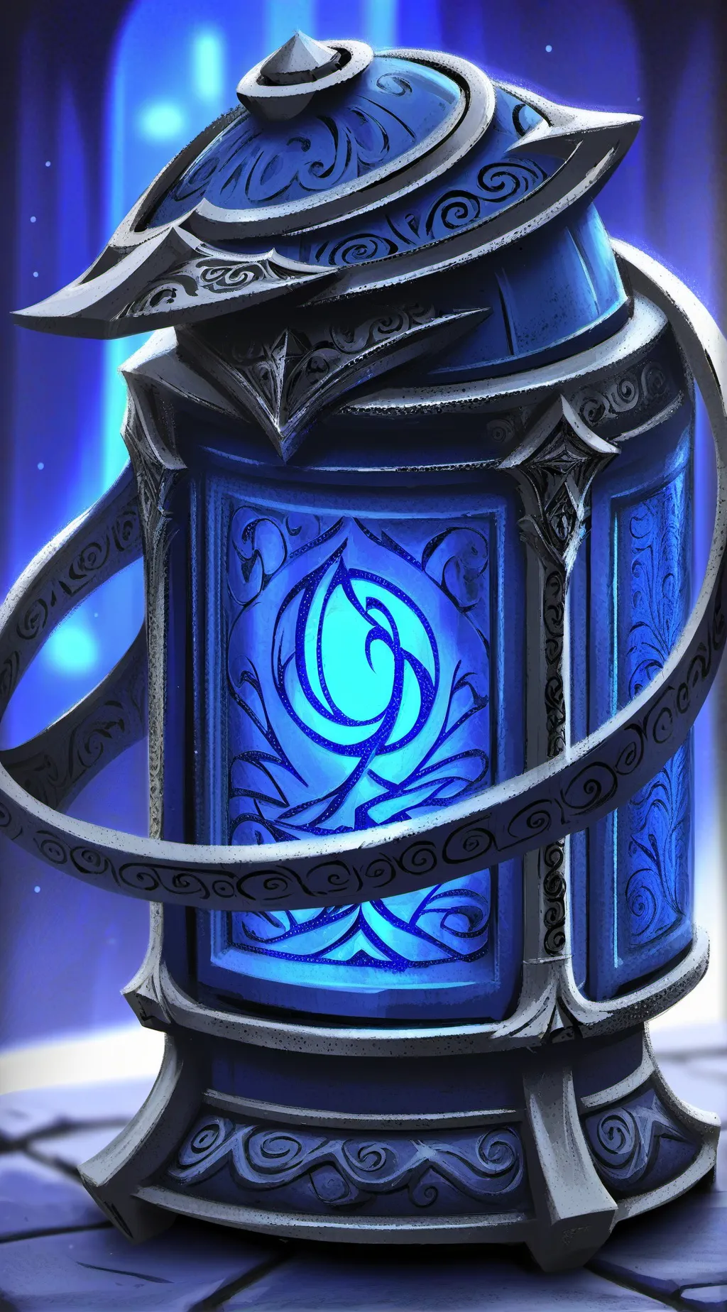 ai character: titan camara man background