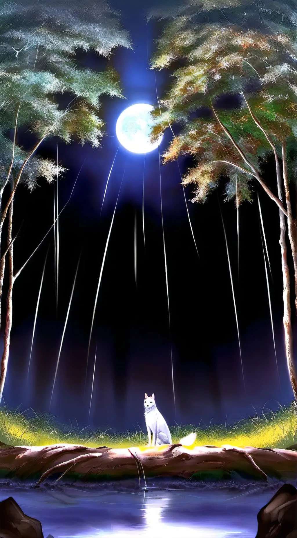 ai character: wenda  background