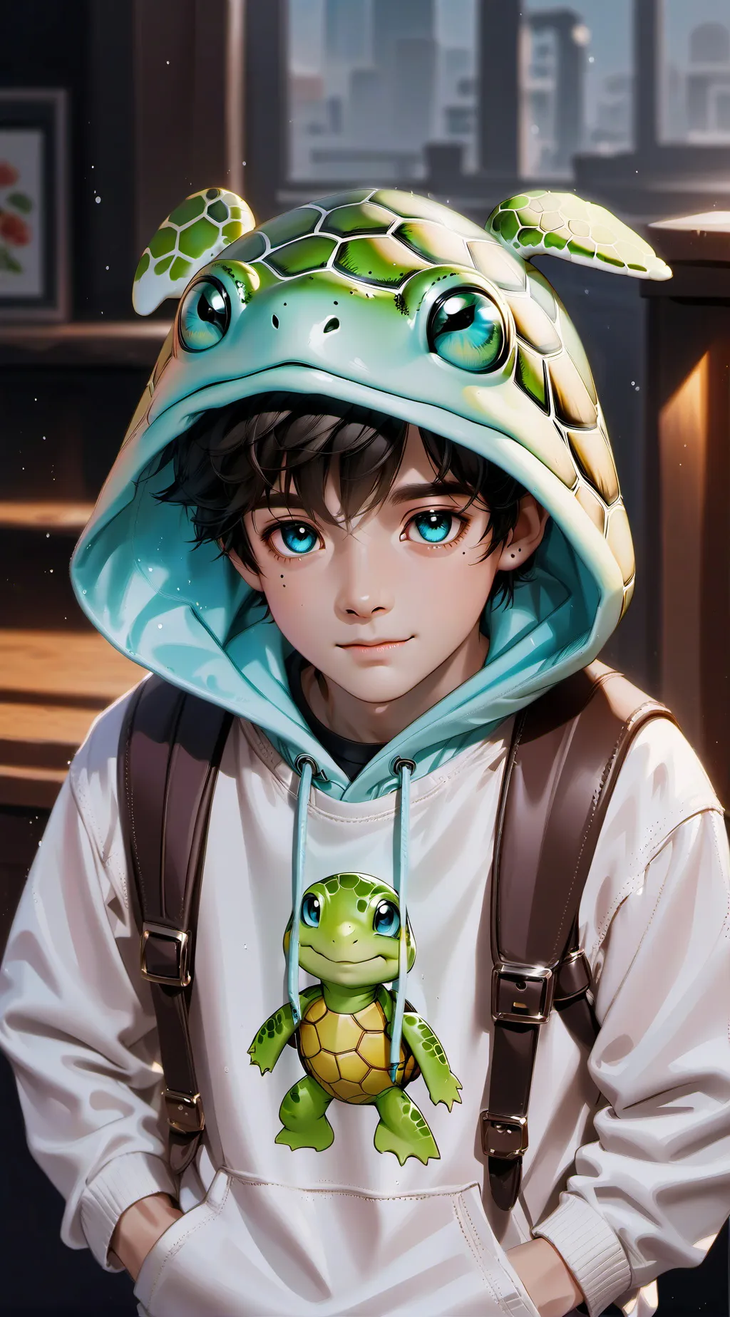 ai character: Weirdow background