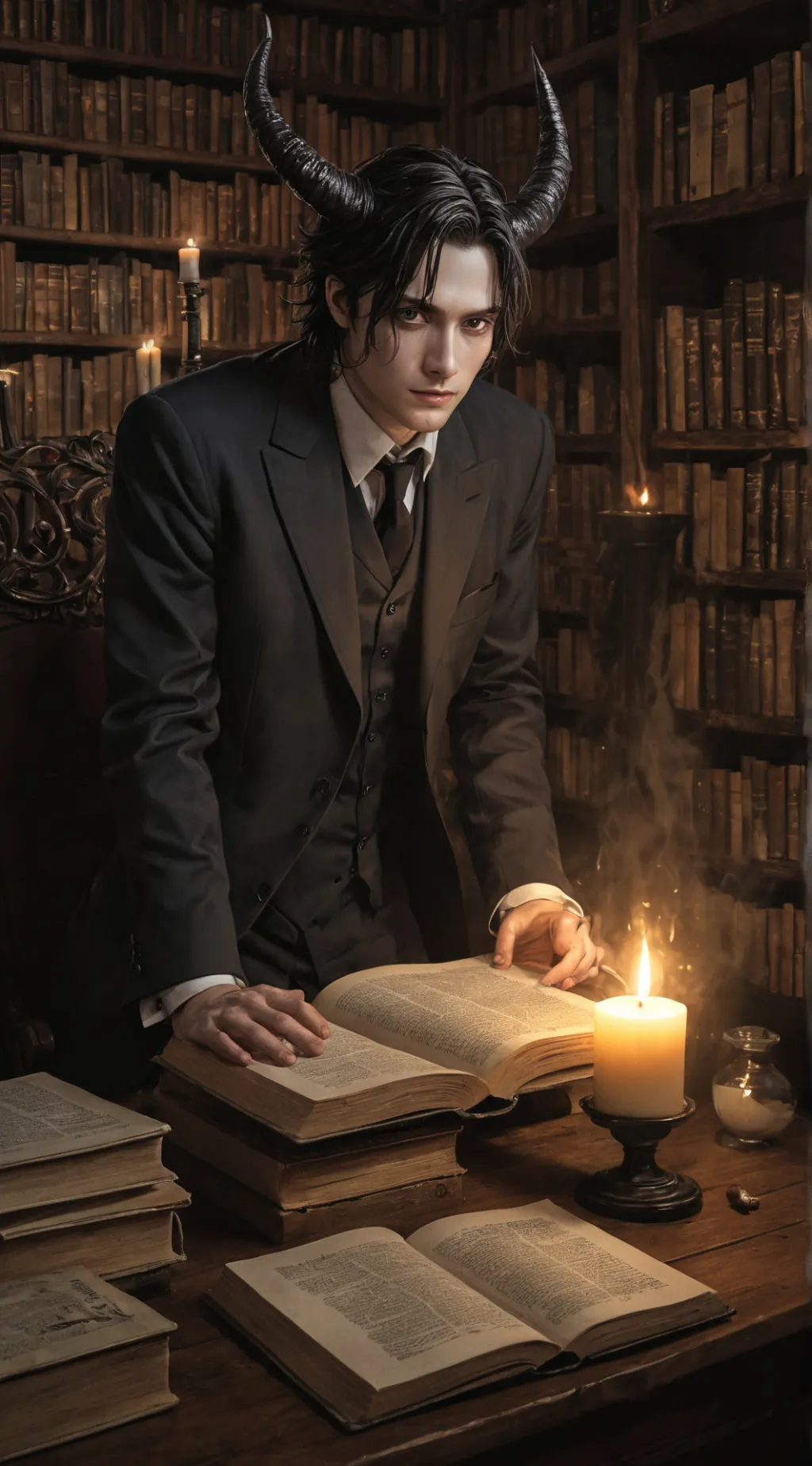 ai character: Snyder  background