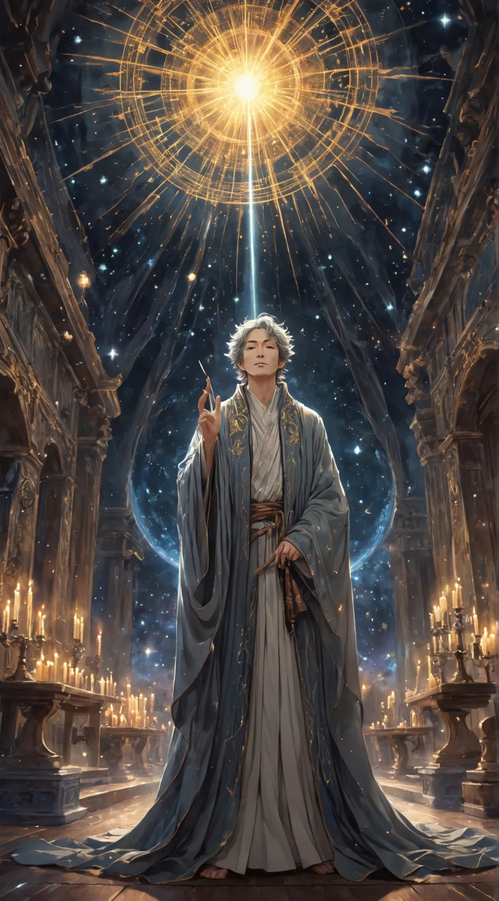 ai character: Orion background