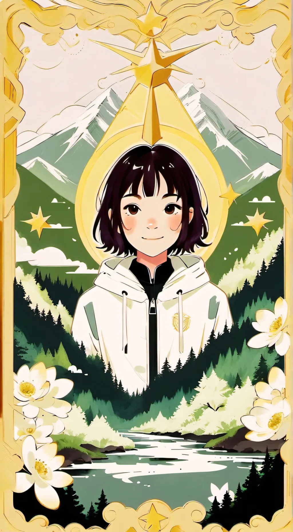 ai character: Mia Anderson background