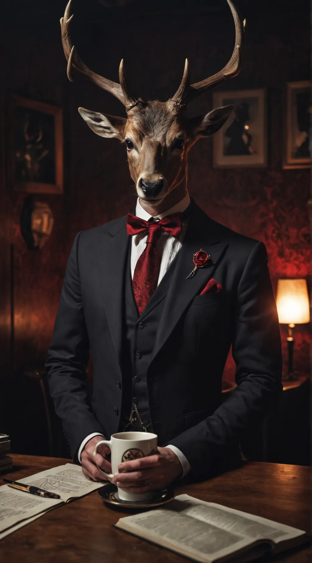 ai character: Alastor background