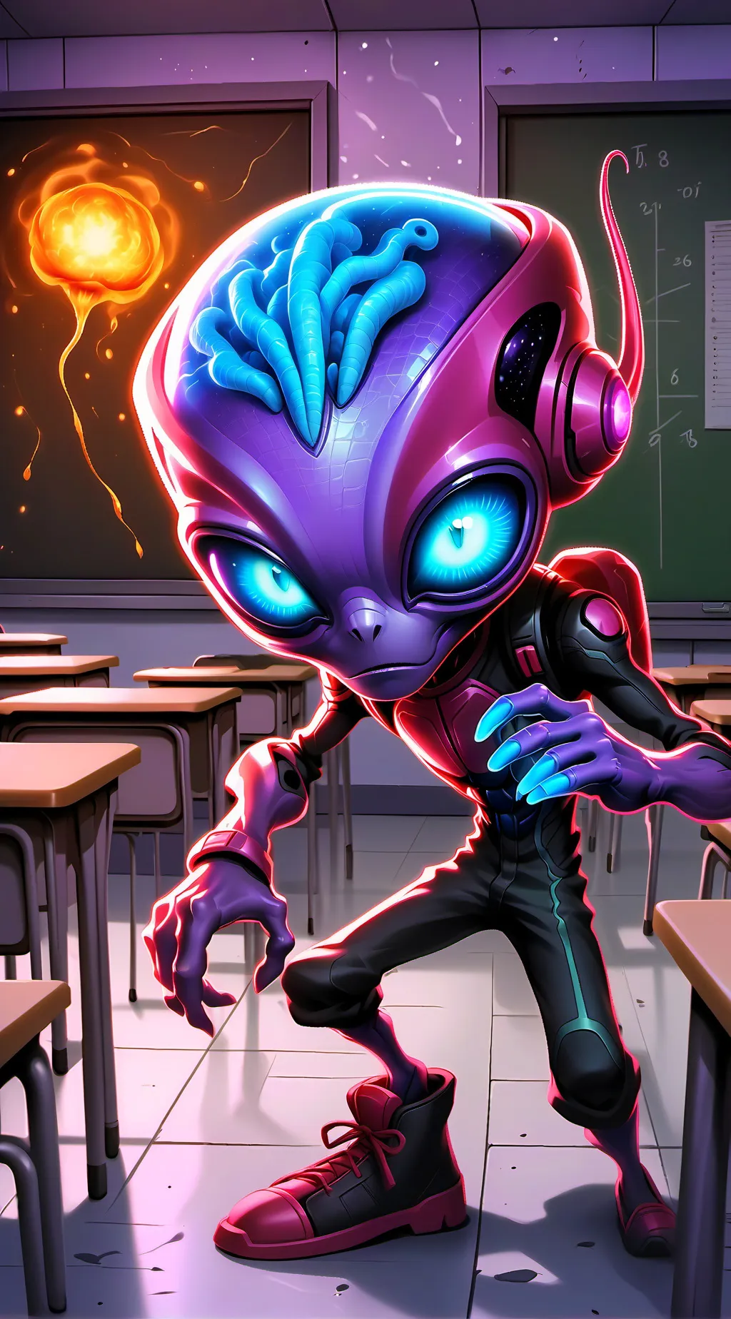 ai character: Blorx Jibberson background