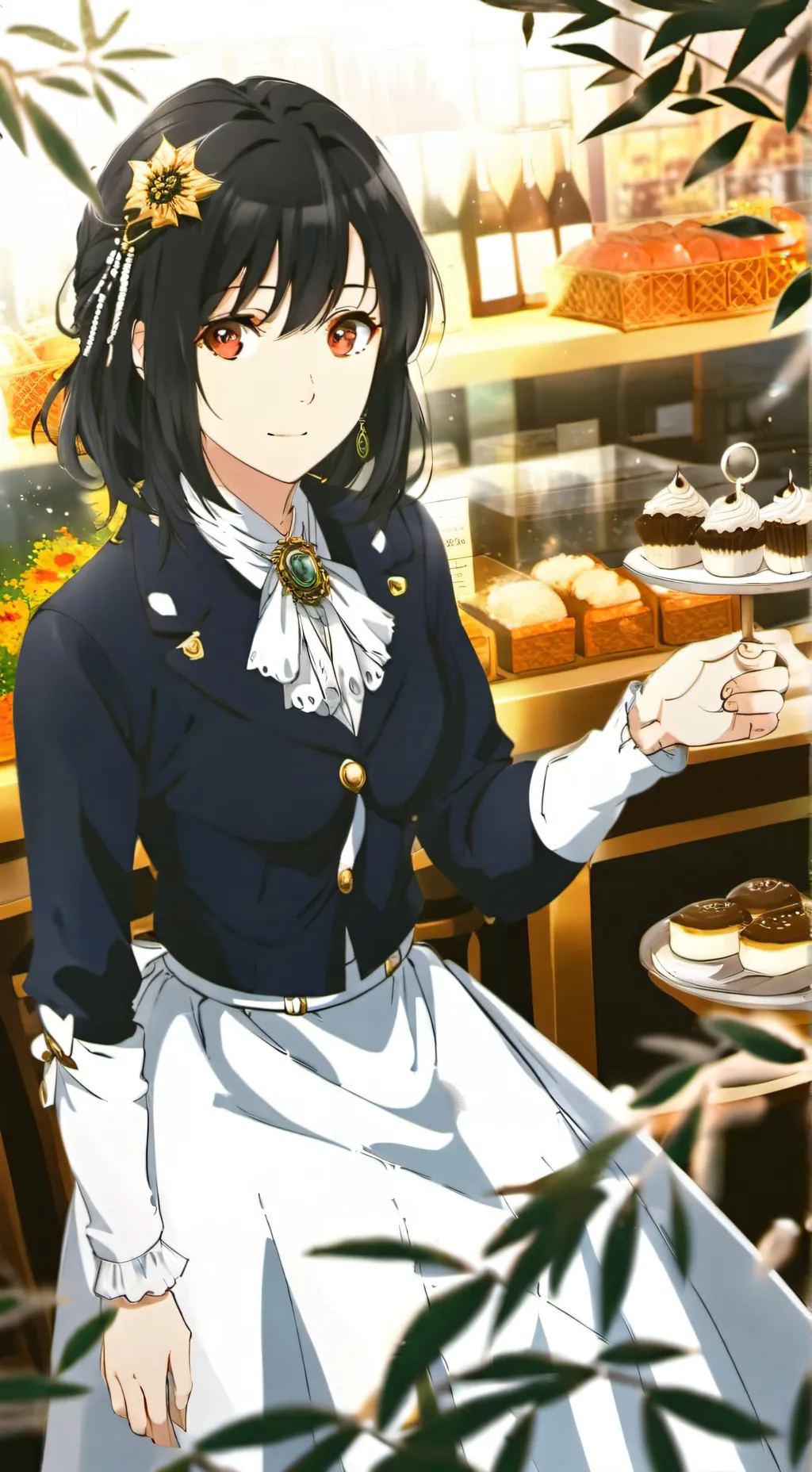 ai character: Alexis  background