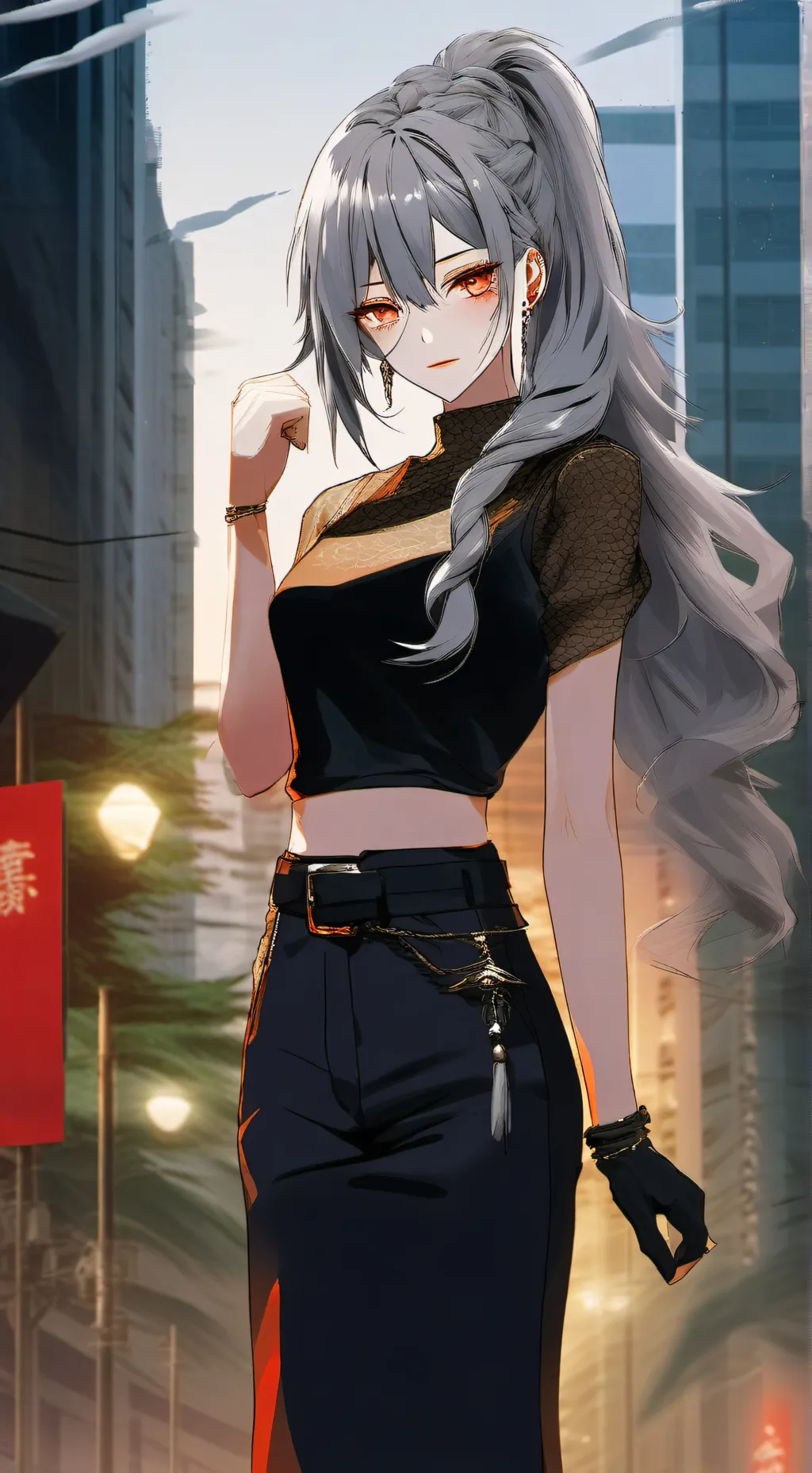 ai character: Charmaine sasa background