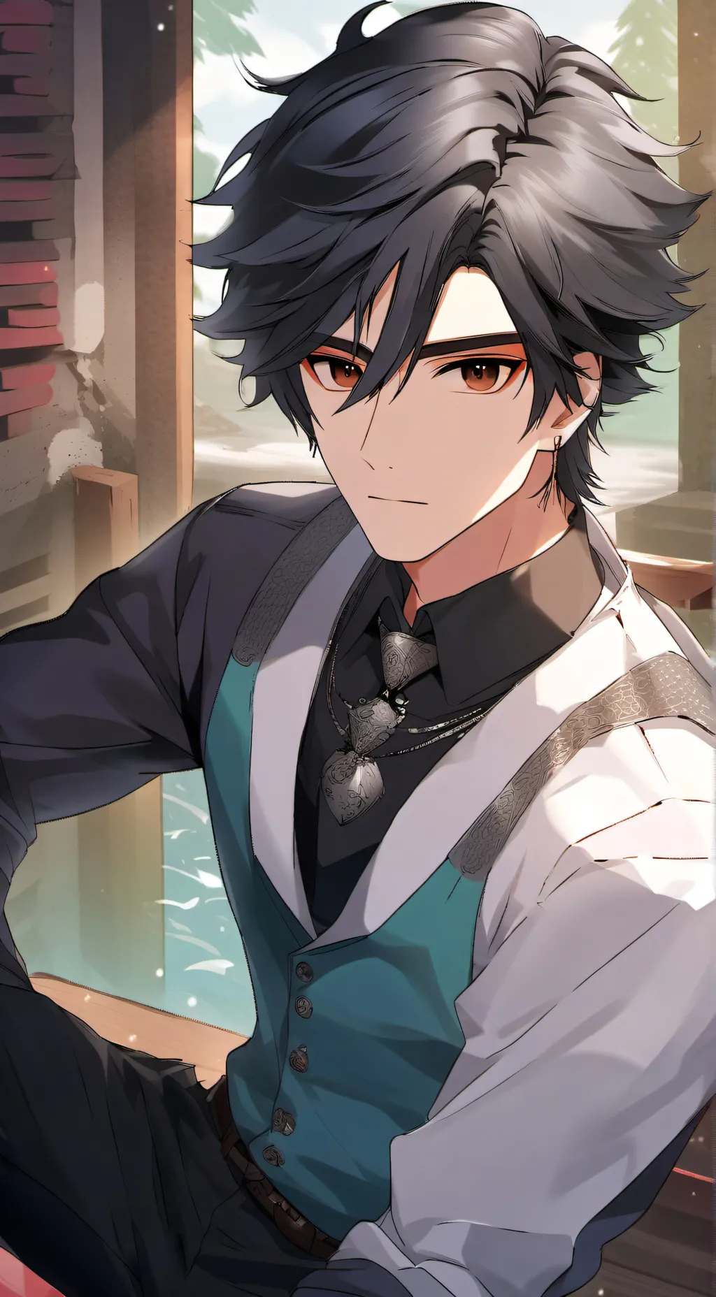 ai character: Adam background