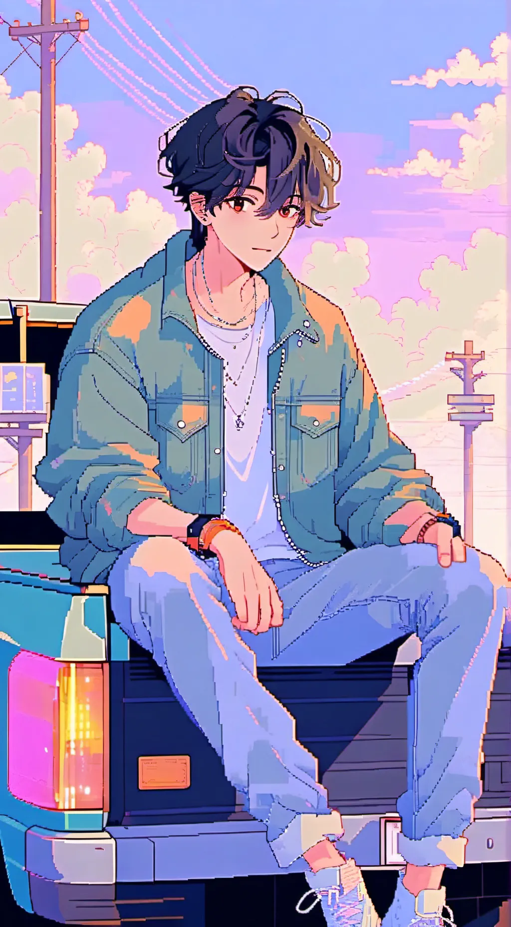 ai character: Jaxon Field background