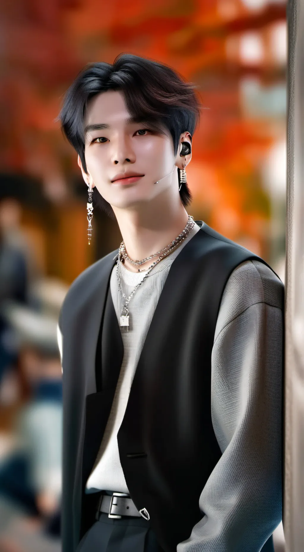 ai character: Stray kids background