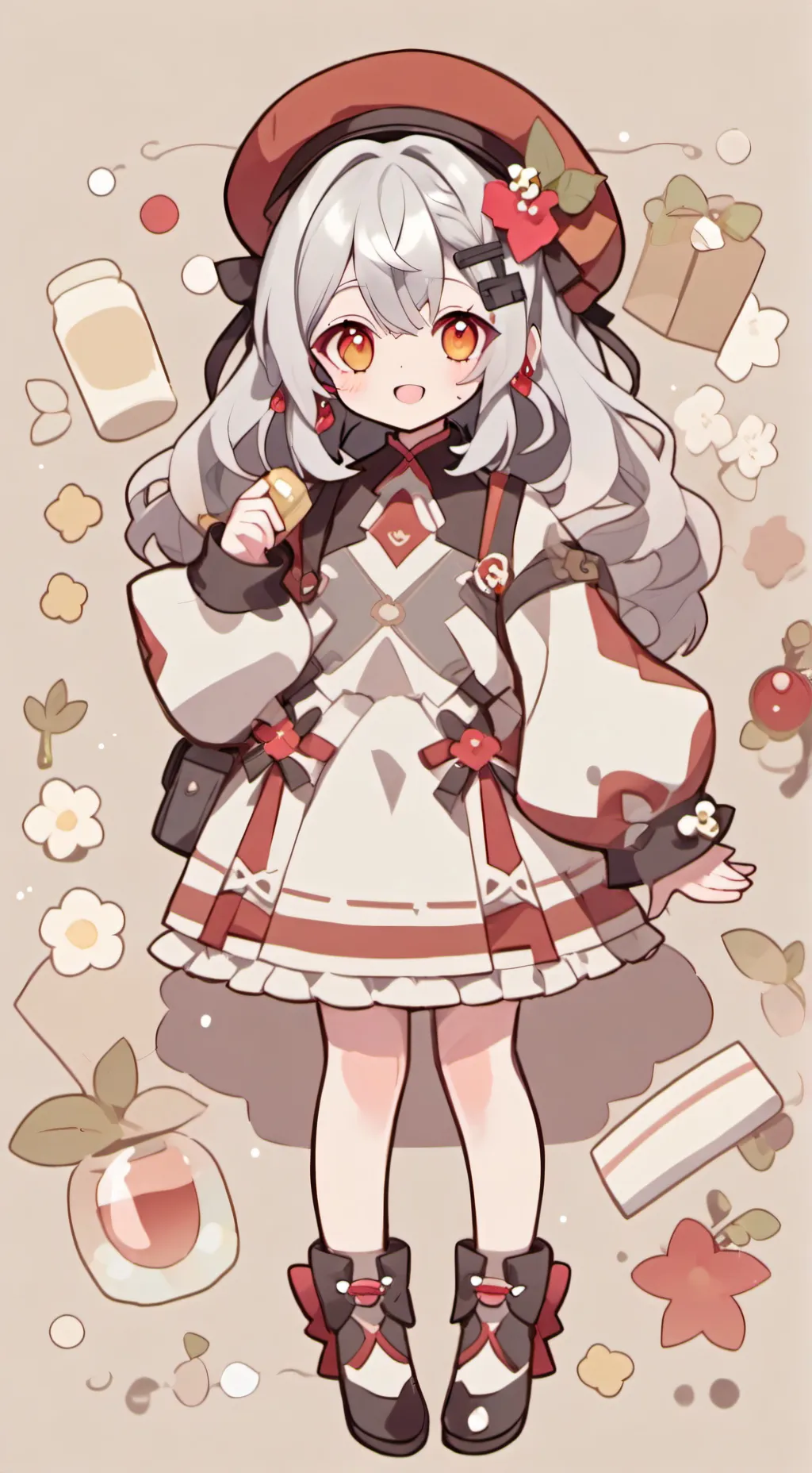 ai character: Lumina  background