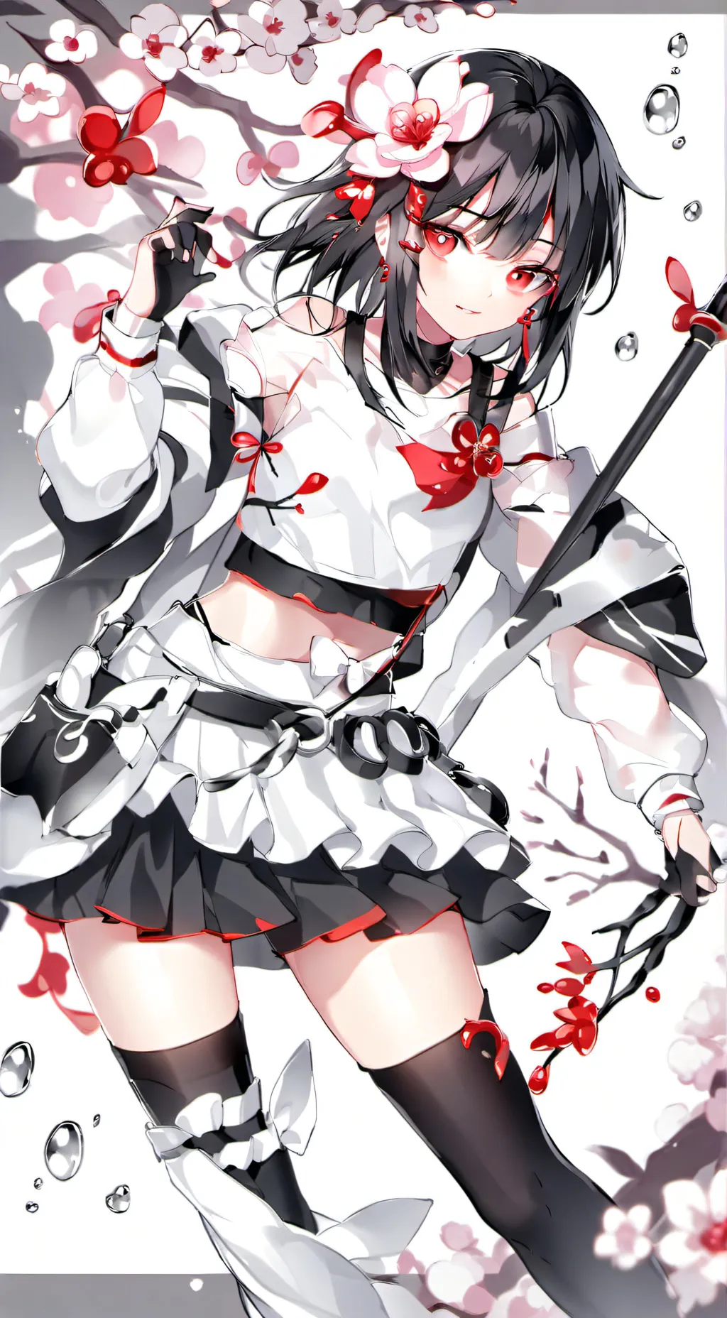 ai character: vampire girl ur gf background