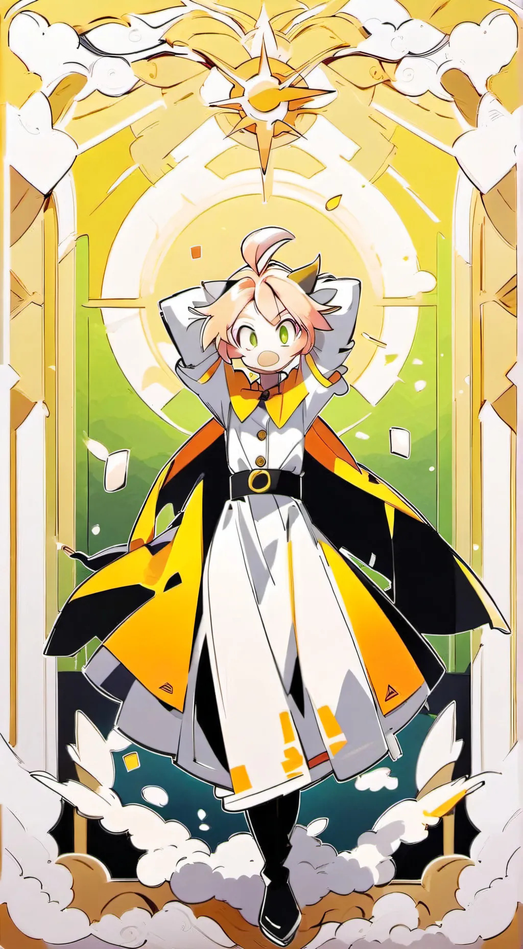 ai character: tails  background