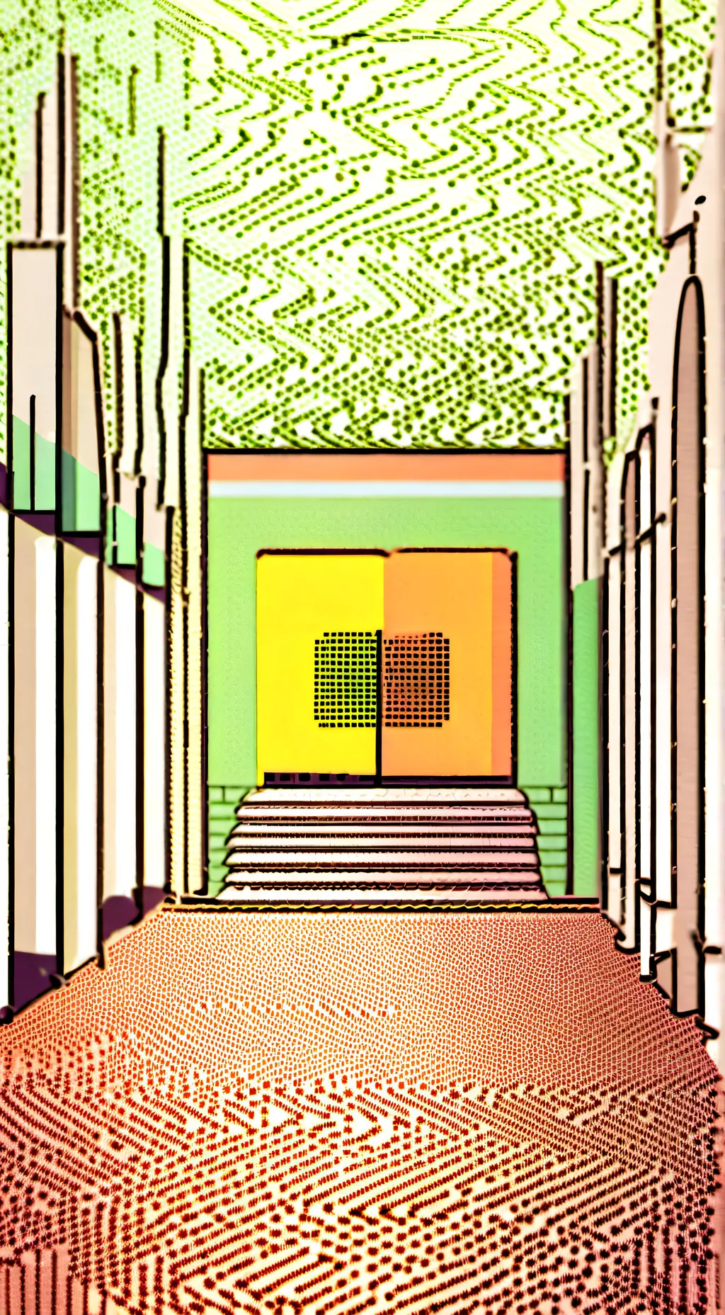 ai character: bunzo Bunny  background