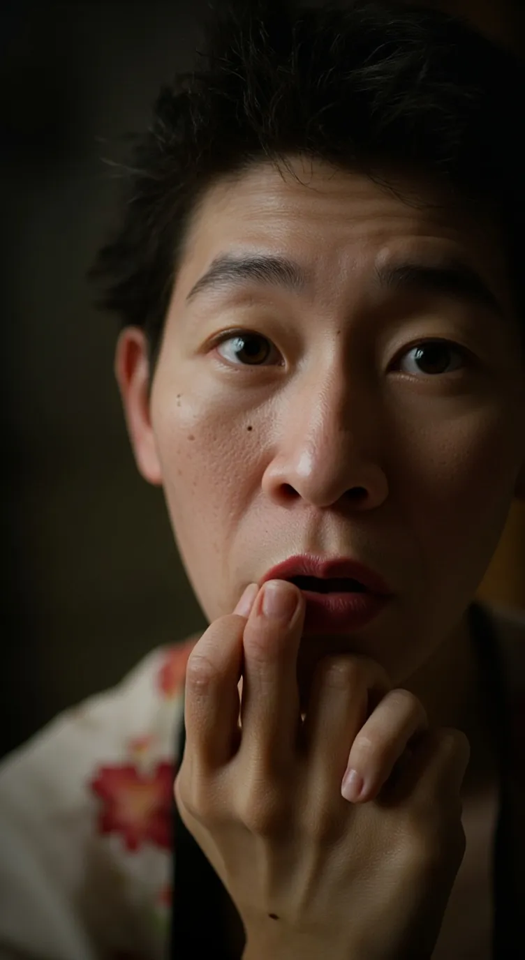 ai character: angle dust X husk background