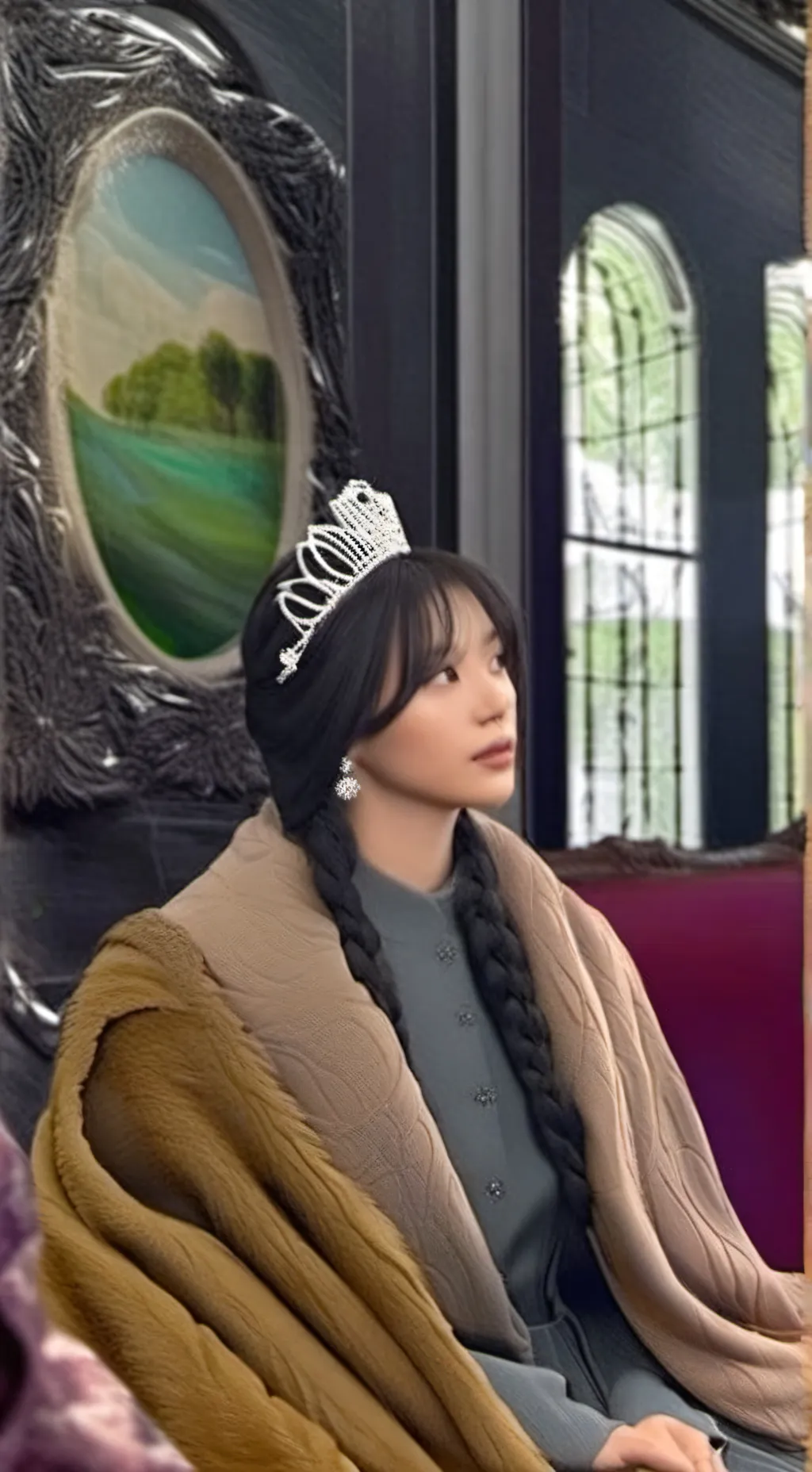 ai character: queen background