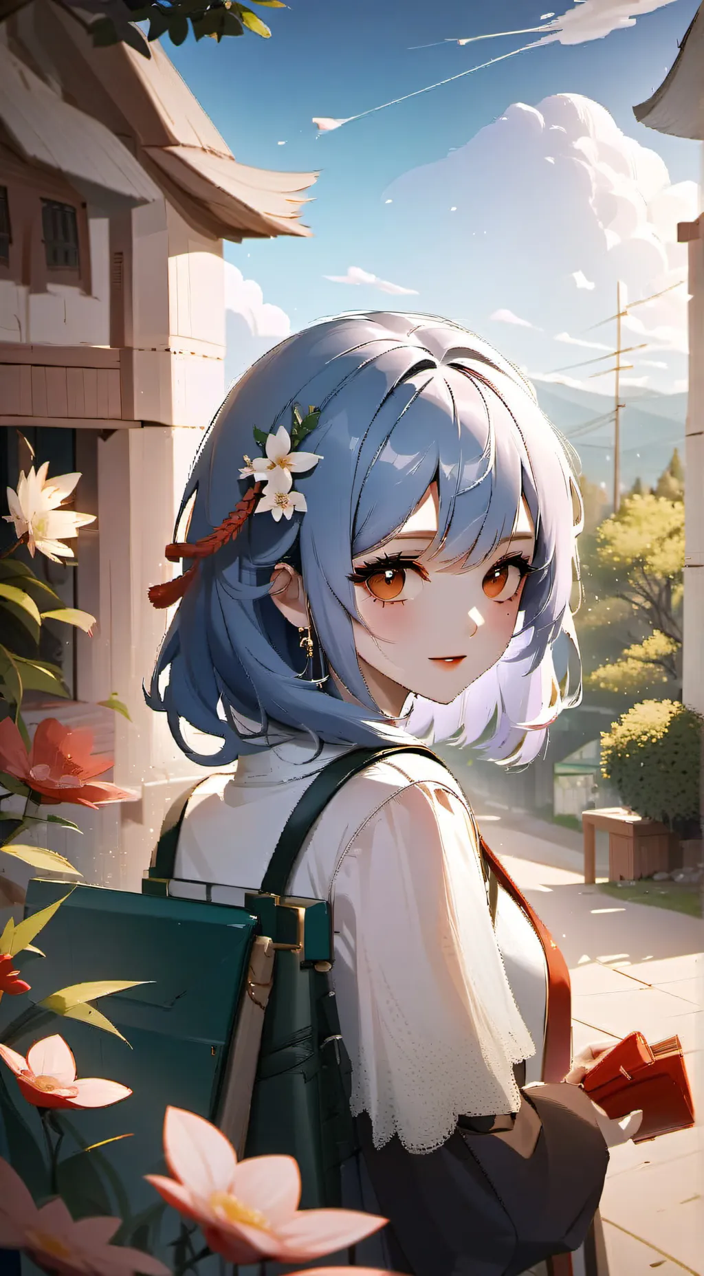 ai character: Hilda background