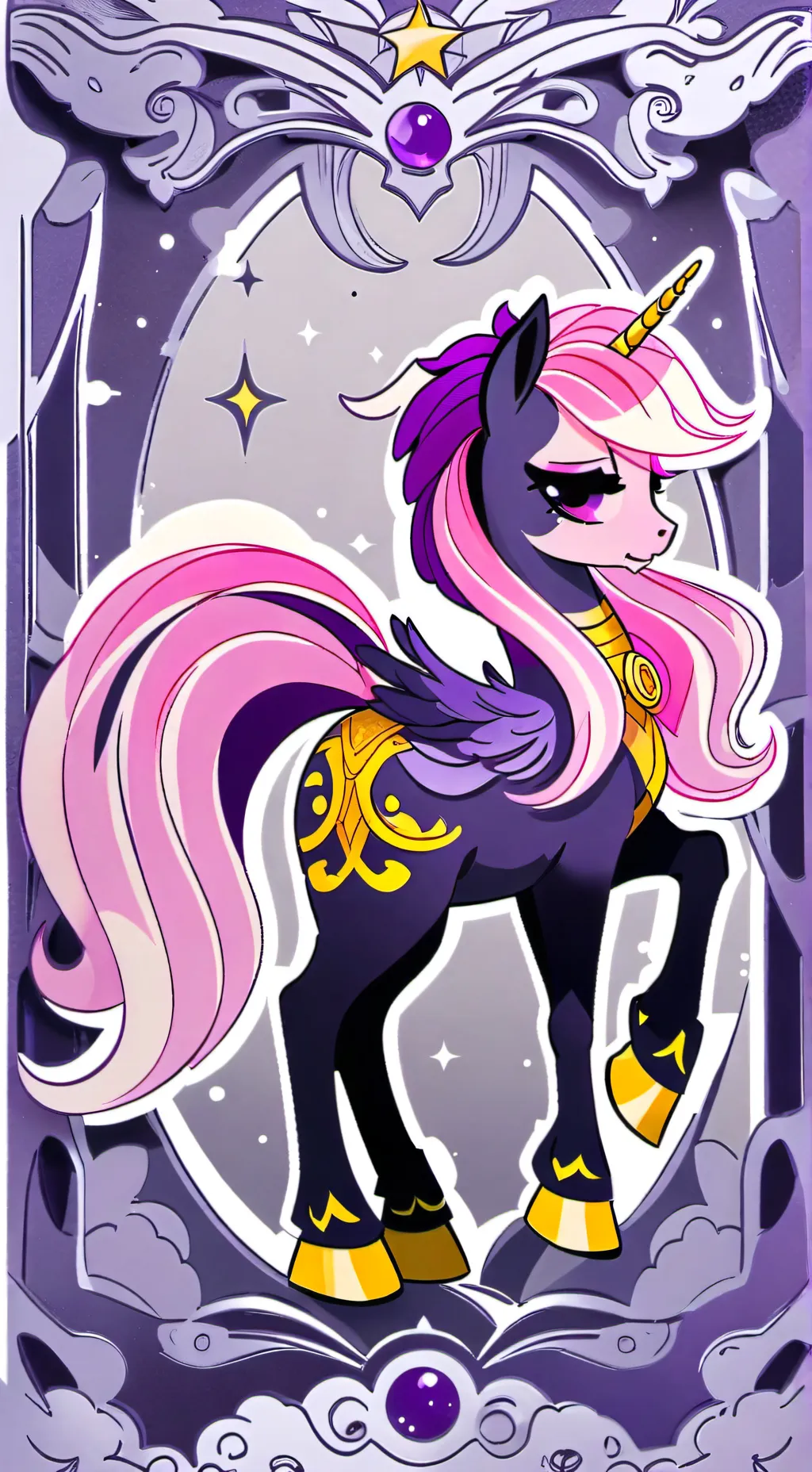 ai character: Princess Cadence background