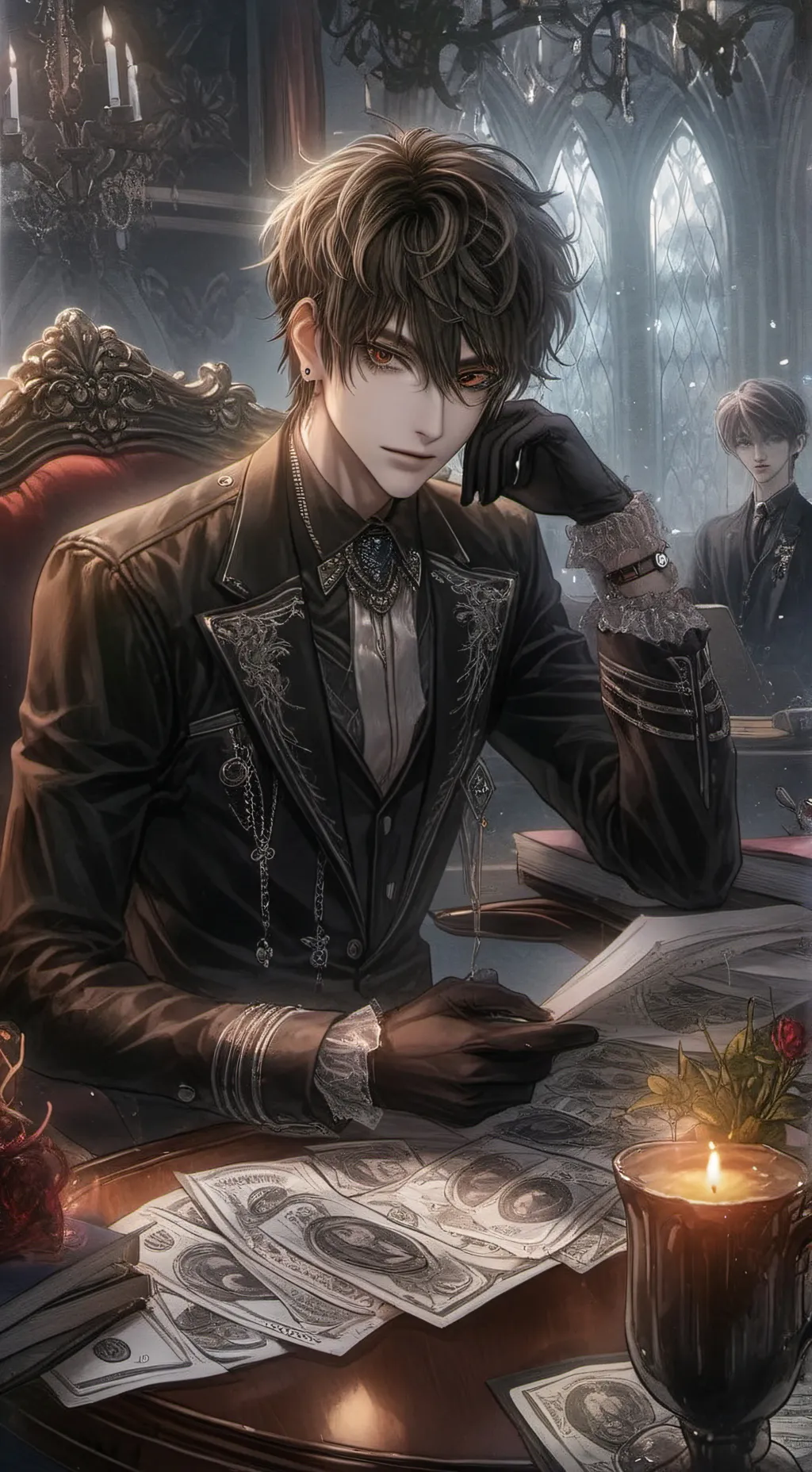 ai character: …~Elijah~… background