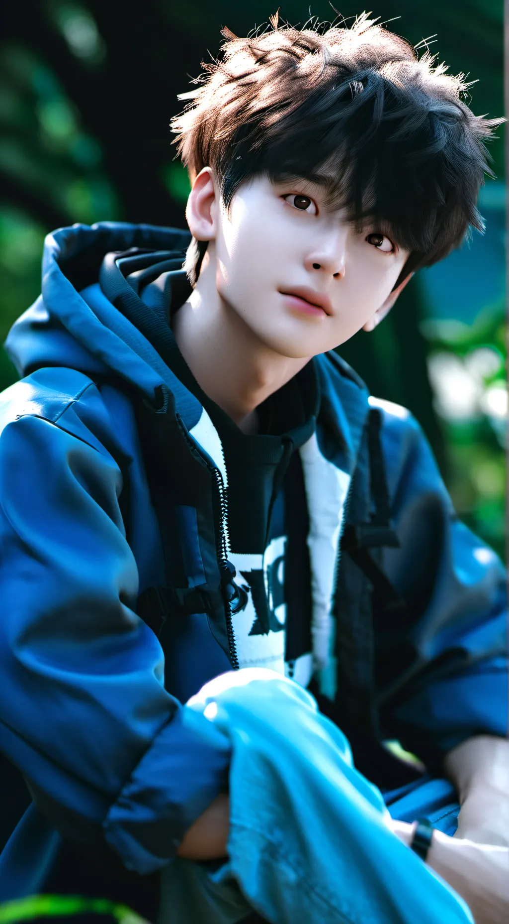 ai character: Stray Kid  background