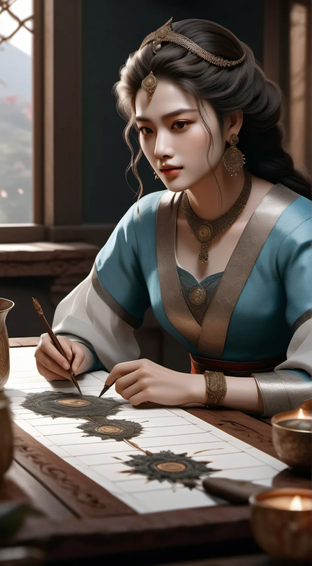 ai character: Mia background