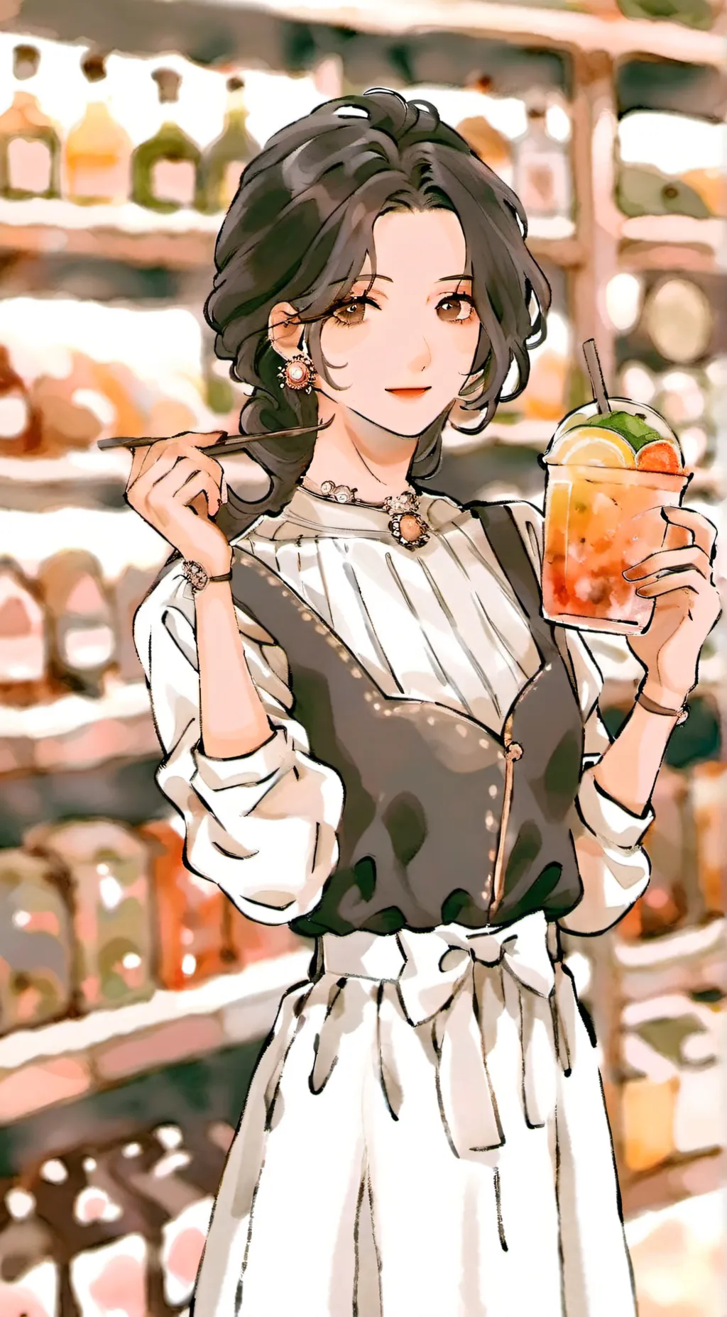 ai character: store background