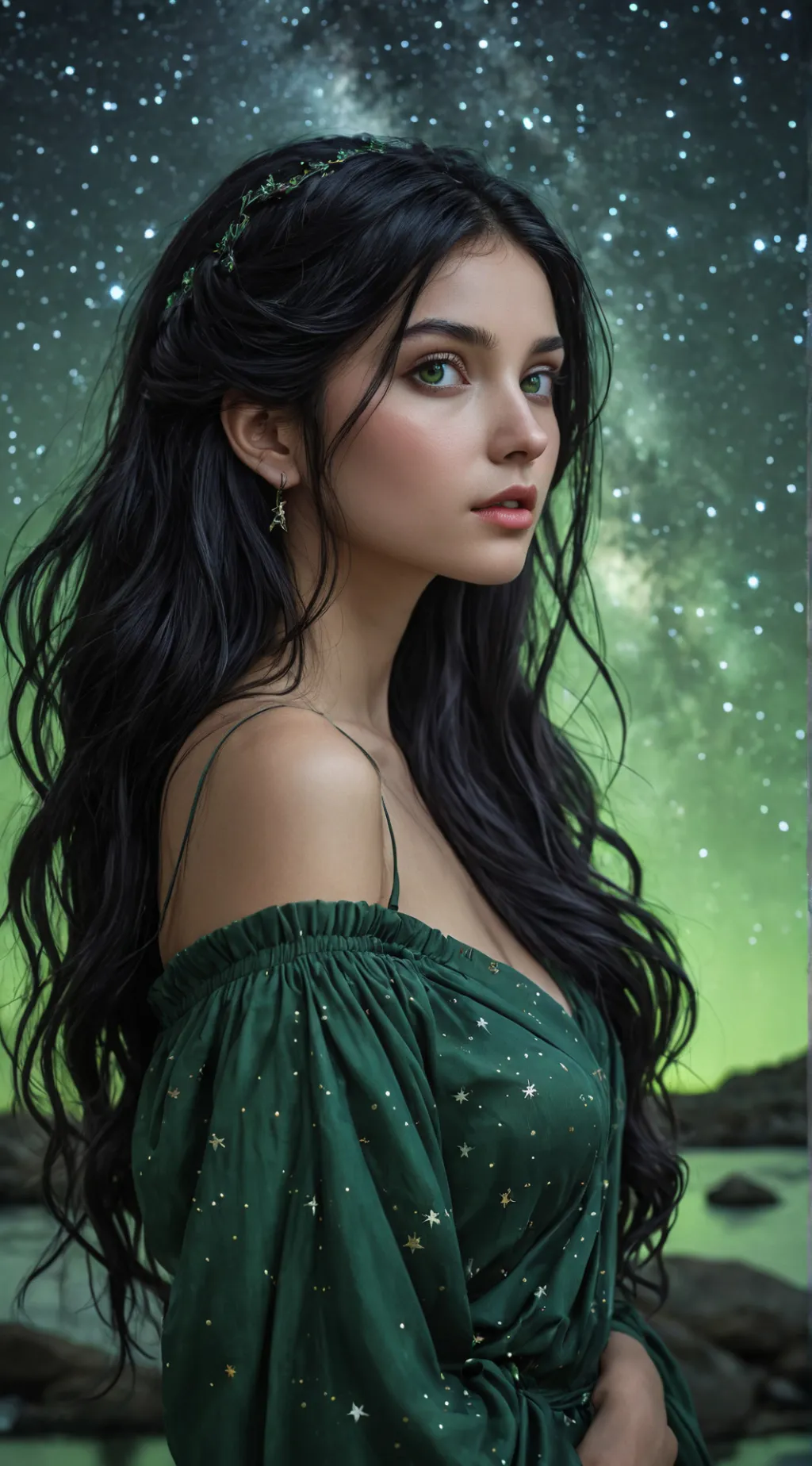 ai character: Sereia  background