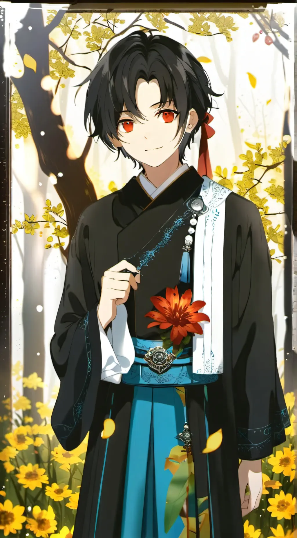 ai character:   Rabin ☺️  background