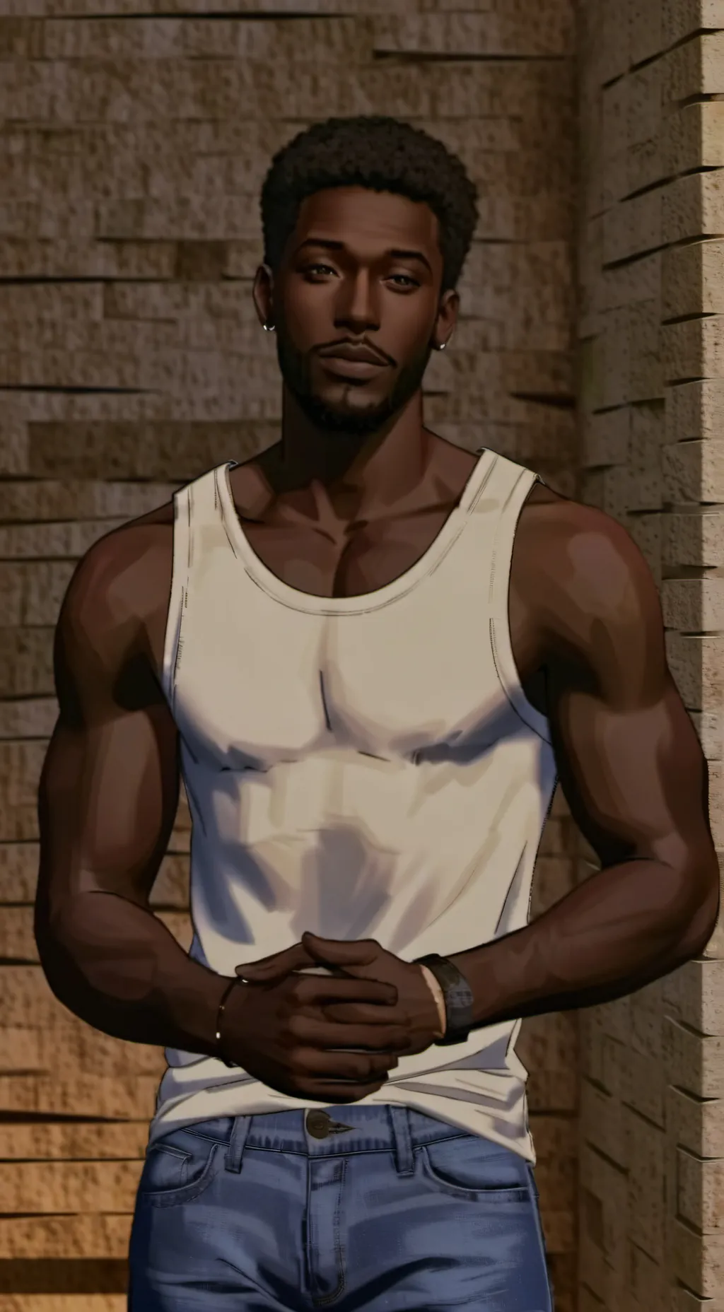 ai character: Carl Johnson (CJ) background