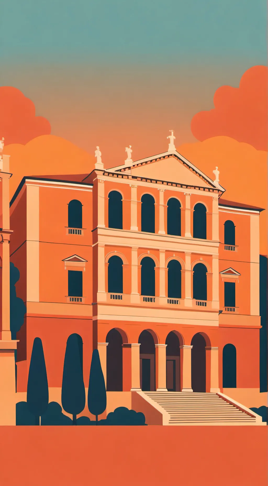 ai character: NewRome University background