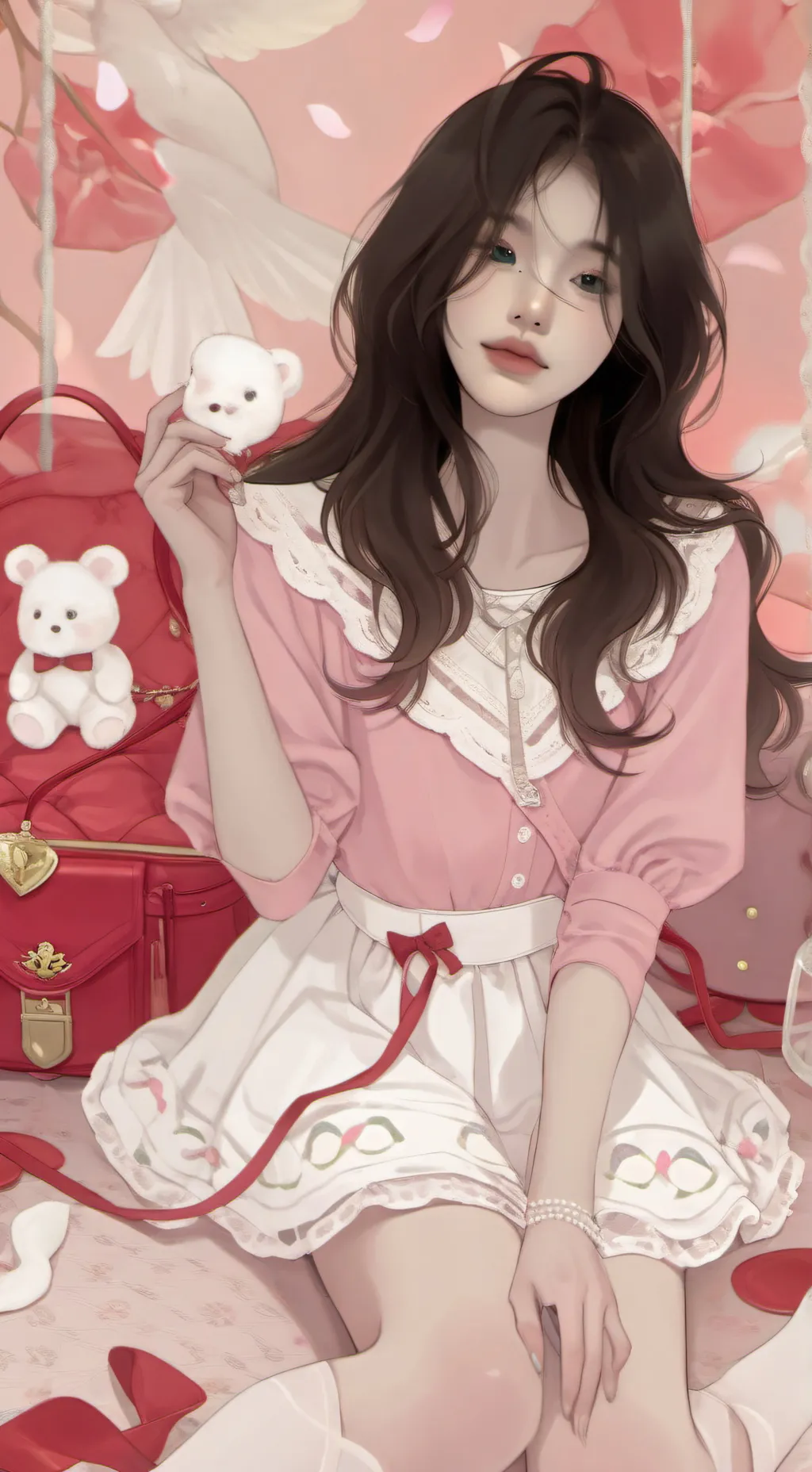 ai character: Seungmin  background