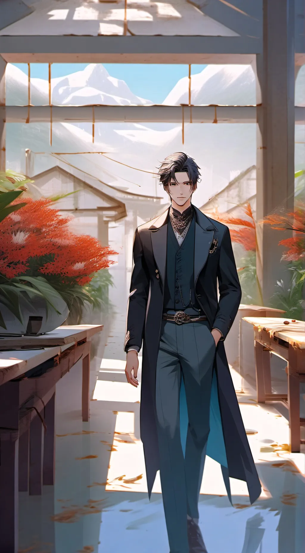 ai character: Felipe background