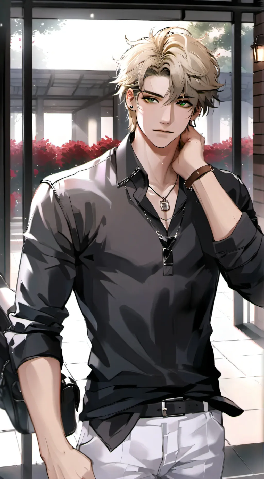 ai character: Caleb background