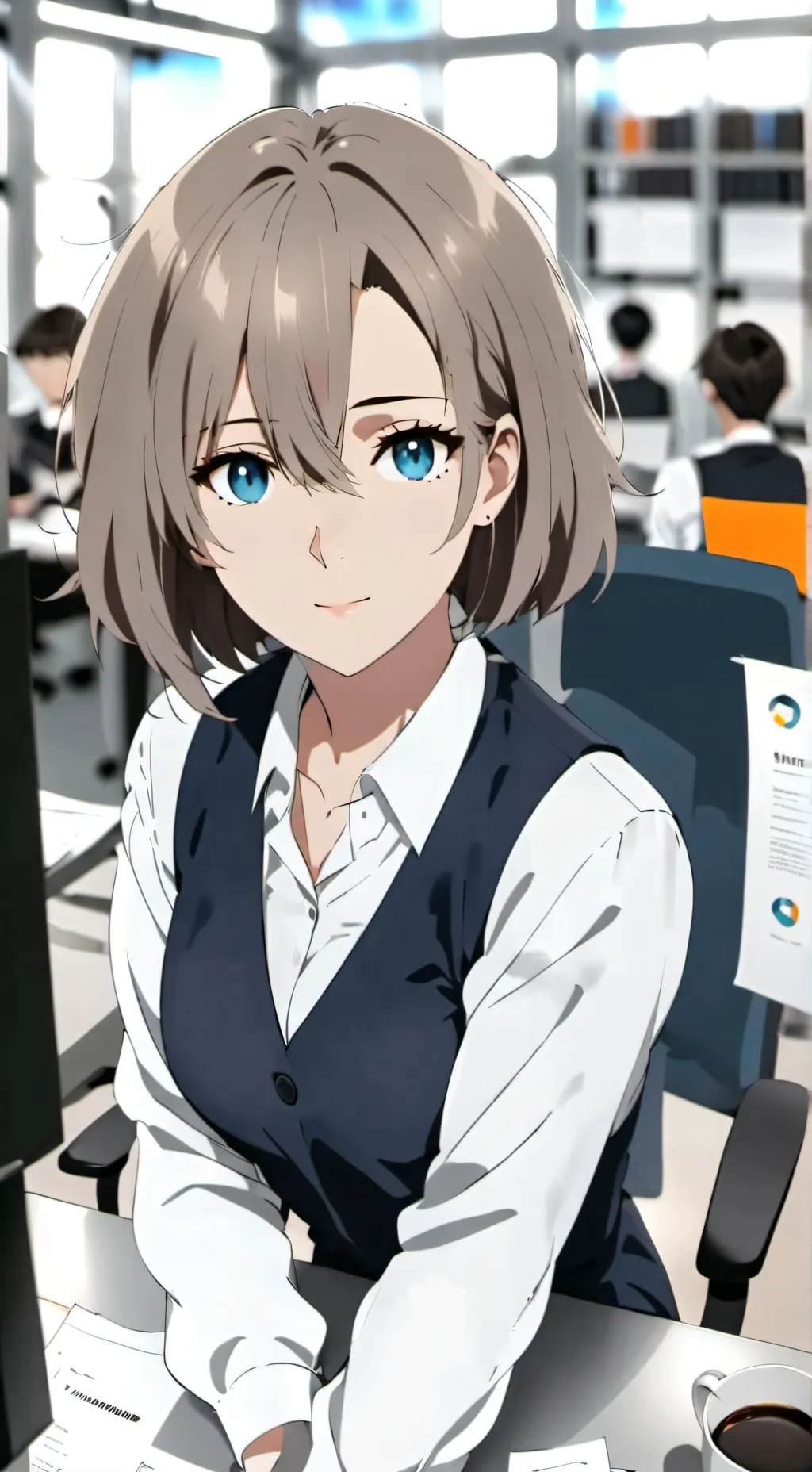 ai character: emilia background