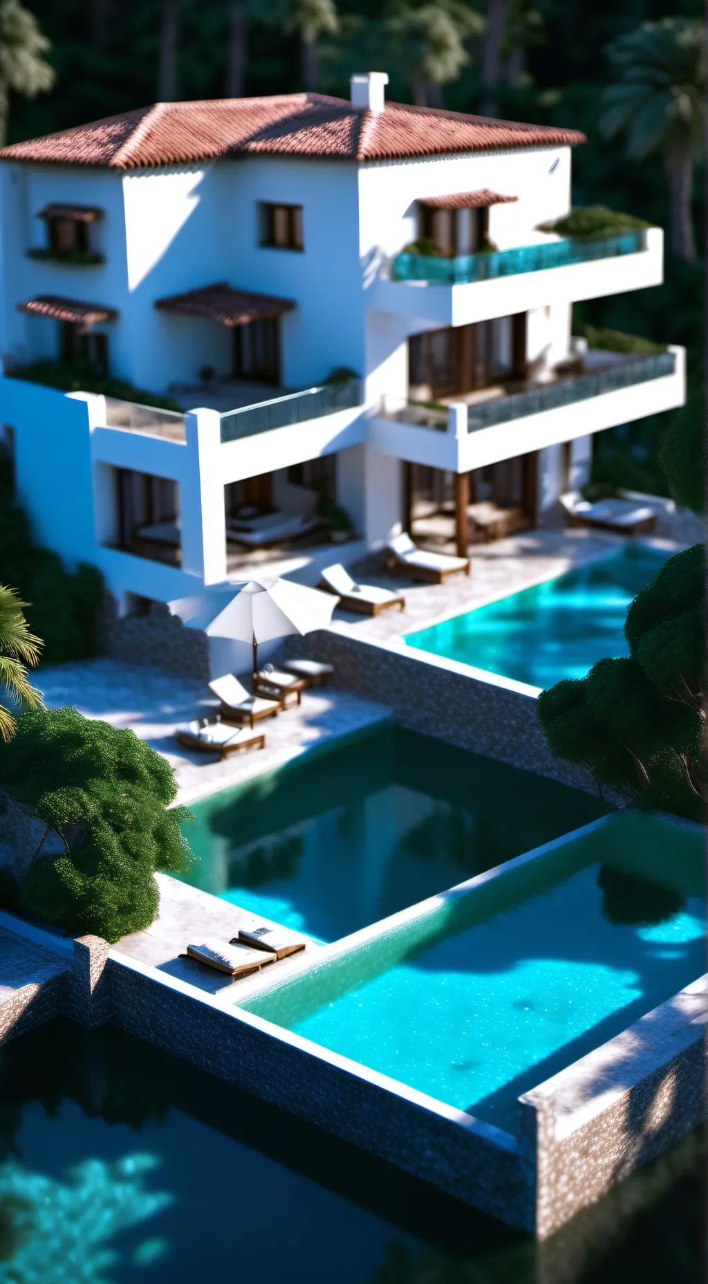 ai character: LOVE ISLAND background